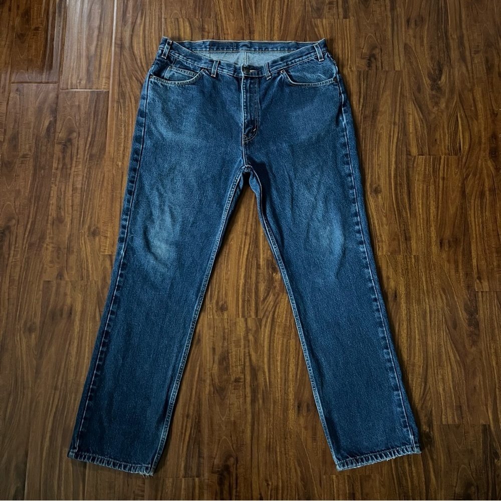 Levi’s 2005 Orange Tab Straight Leg Jeans size 38 x 32